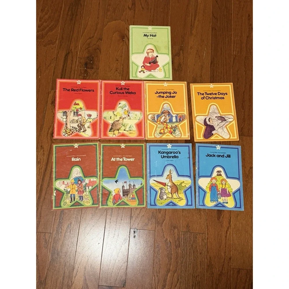 Vintage 1984-1985 Modern Curriculum Press Books 9 Books
